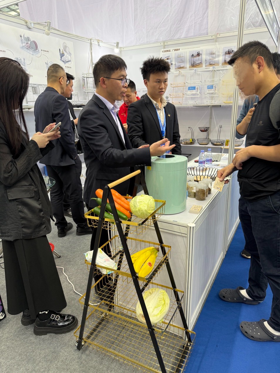 公司營銷團隊參加深圳跨境電商展
